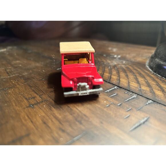 Jeep CJ 6 Red 1977 - No. 53 - Superfast Matchbox Lesney - Made in England - Picture 3 of 4